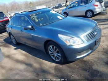 Salvage INFINITI G35x
