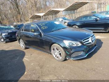  Salvage Mercedes-Benz E-Class