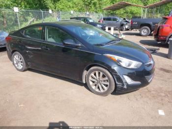 Salvage Hyundai ELANTRA