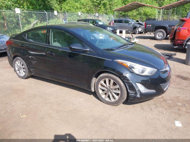  Salvage Hyundai ELANTRA