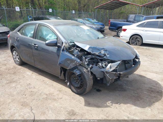  Salvage Toyota Corolla