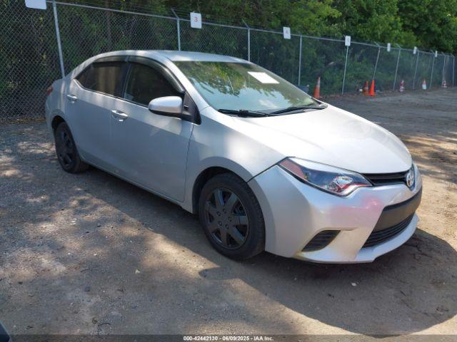  Salvage Toyota Corolla