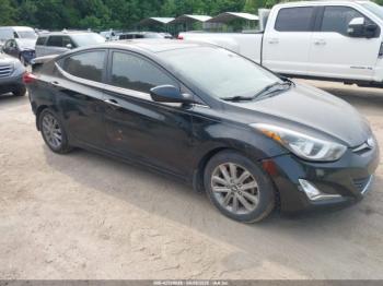  Salvage Hyundai ELANTRA