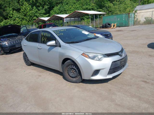  Salvage Toyota Corolla