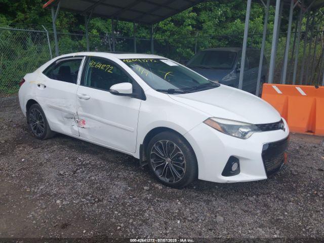  Salvage Toyota Corolla