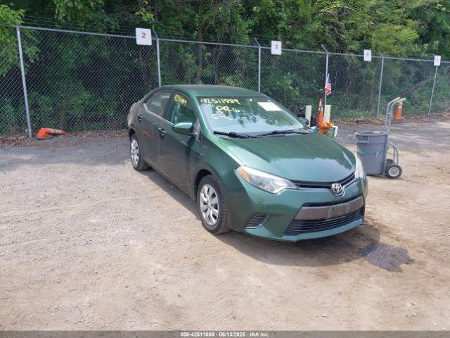  Salvage Toyota Corolla