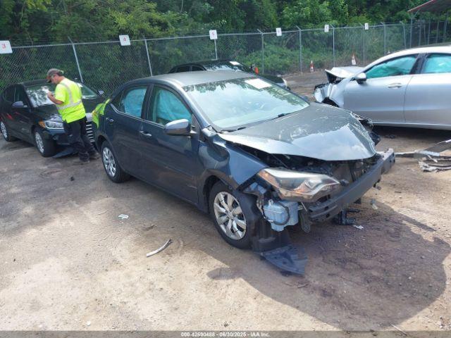  Salvage Toyota Corolla