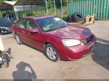  Salvage Chevrolet Malibu