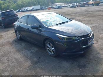  Salvage Chevrolet Cruze