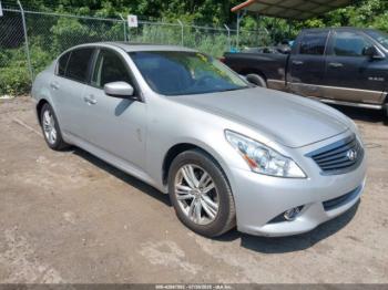  Salvage INFINITI G37x