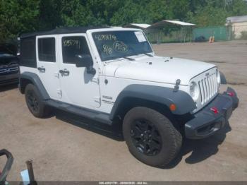 Salvage Jeep Wrangler