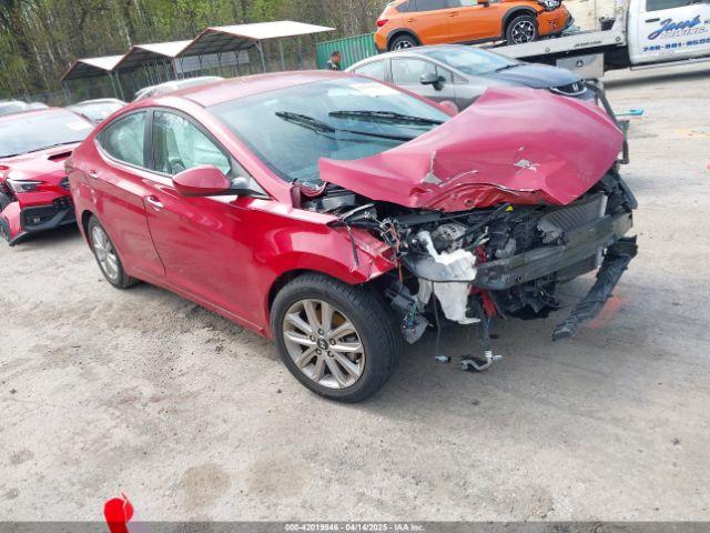  Salvage Hyundai ELANTRA