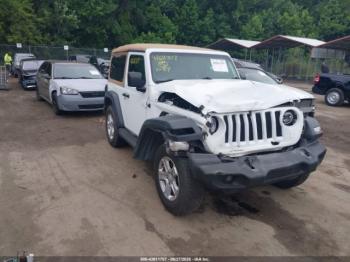  Salvage Jeep Wrangler