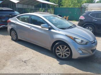  Salvage Hyundai ELANTRA
