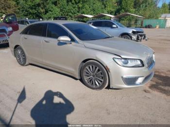  Salvage Lincoln MKZ
