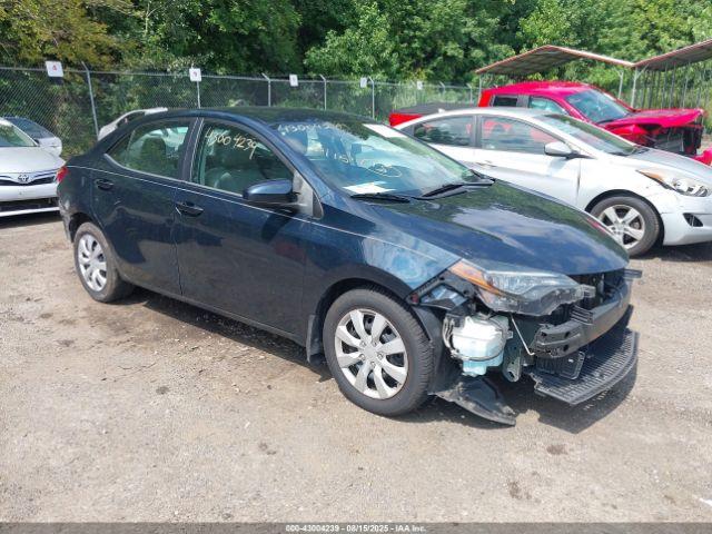  Salvage Toyota Corolla