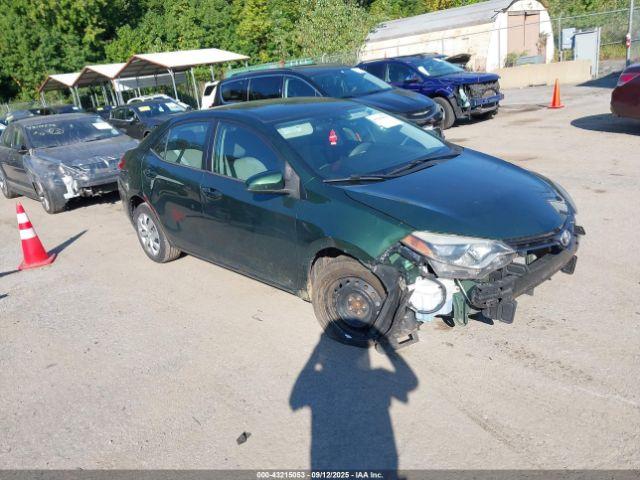  Salvage Toyota Corolla