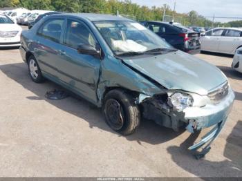  Salvage Toyota Corolla