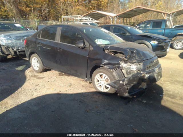  Salvage Chevrolet Sonic