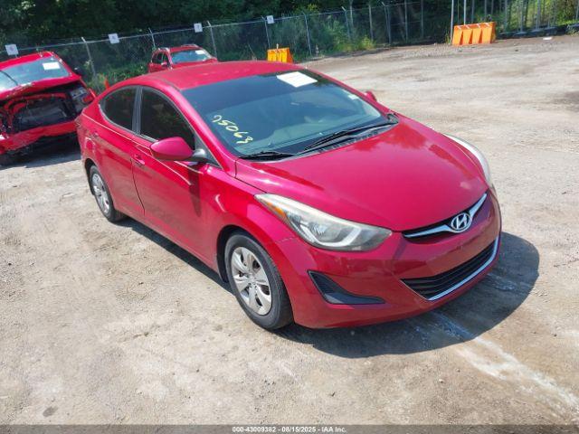  Salvage Hyundai ELANTRA