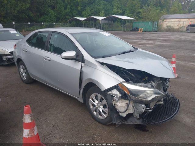  Salvage Toyota Corolla