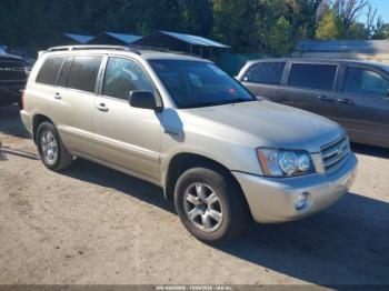  Salvage Toyota Highlander