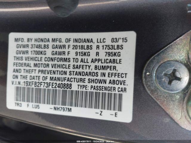 Honda Civic Se Image 9