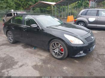  Salvage INFINITI G37