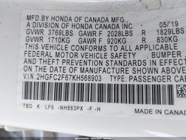 Honda Civic Lx Image 11