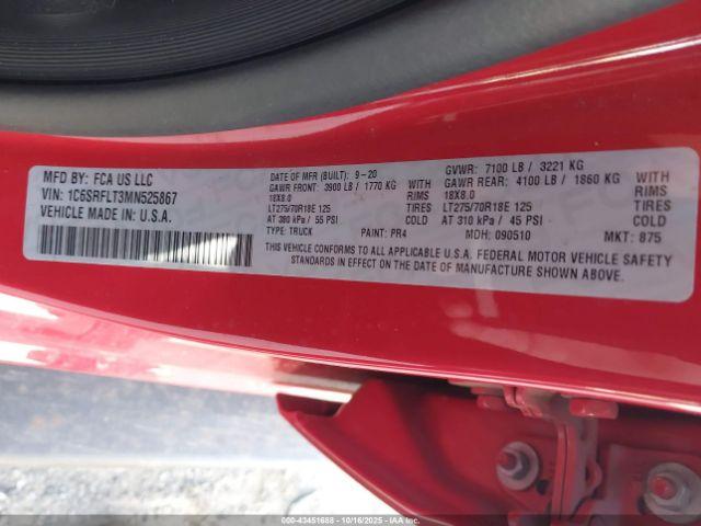 Ram 1500 Rebel  4x4 5'7 Box Image 6