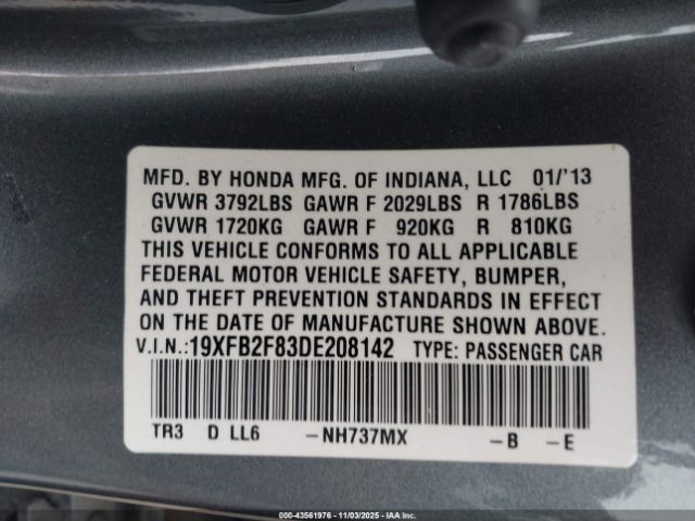 Honda Civic Ex Image 12