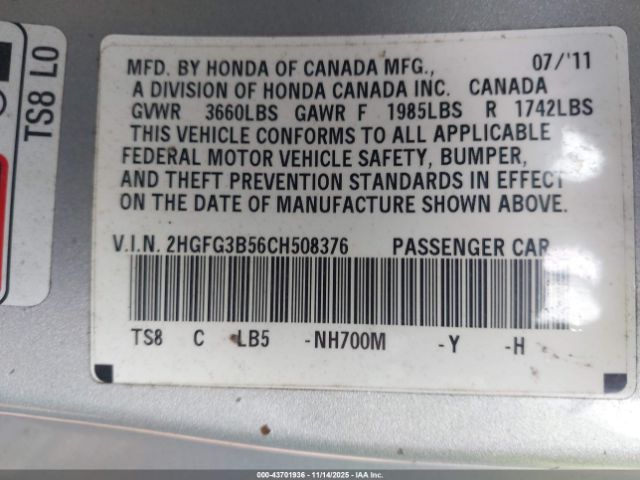 Honda Civic Lx Image 6