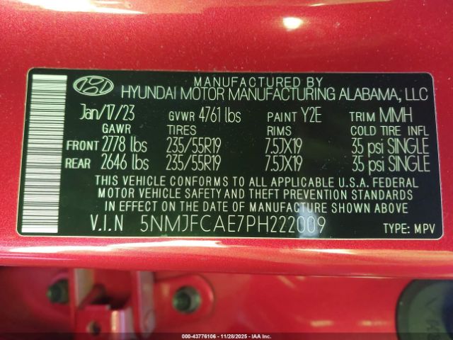 Hyundai TUCSON Sel Image 9