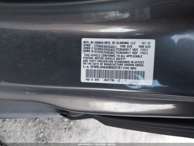 Honda Odyssey Ex-l Image 8