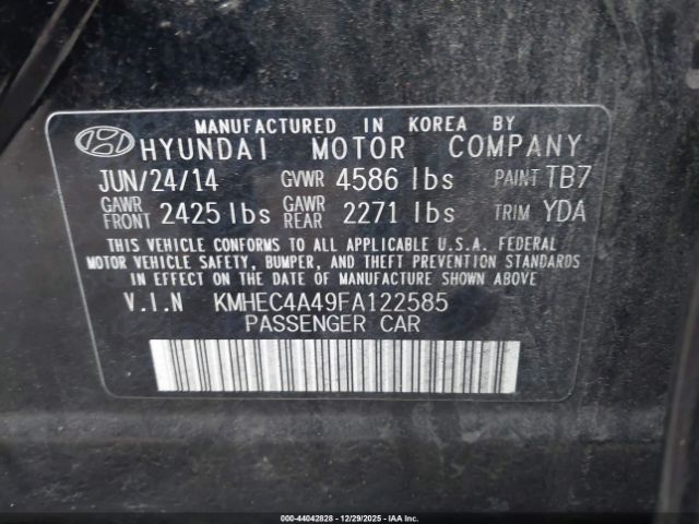 Hyundai SONATA Limited Image 16