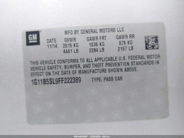 Chevrolet Malibu Ls Image 11