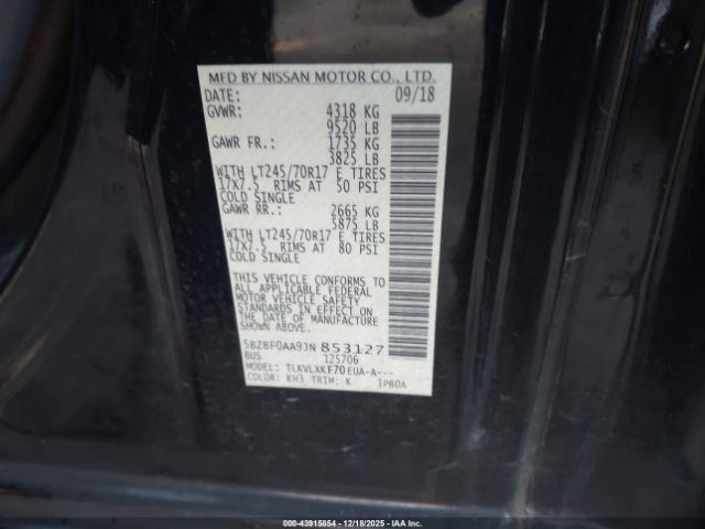 Nissan Nv Sv V6 Image 14