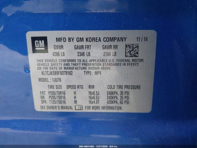 Chevrolet Trax 1ls Image 10