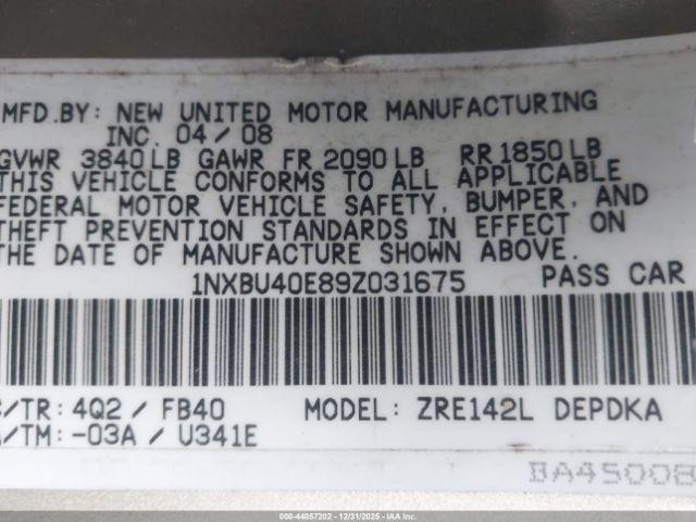 Toyota Corolla Le Image 14