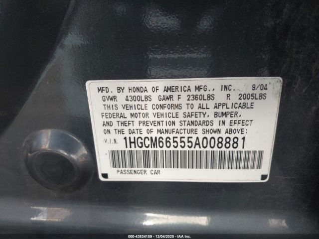 Honda Accord 3.0 Ex Image 13