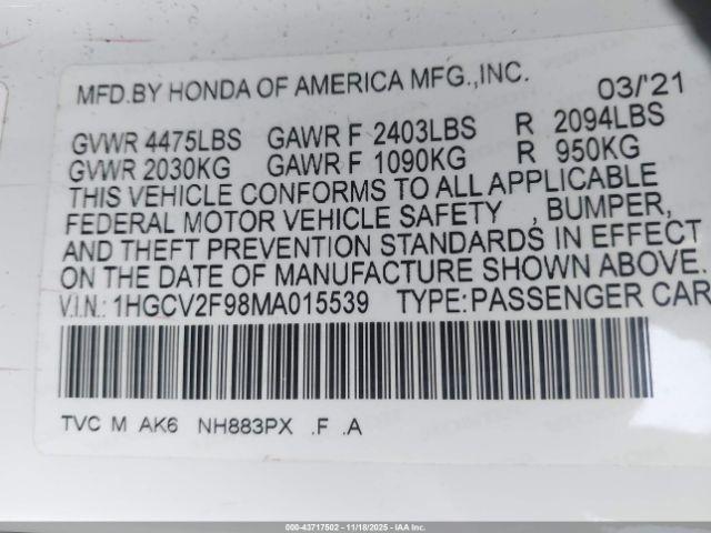 Honda Accord Touring Image 11