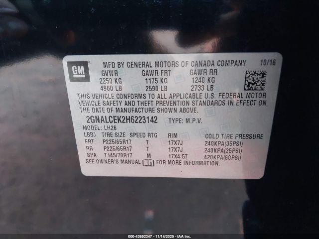 Chevrolet Equinox Lt Image 8