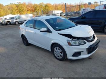  Salvage Chevrolet Sonic