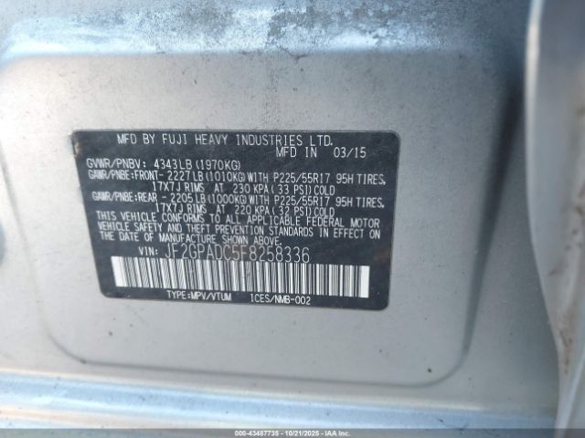 Subaru Crosstrek 2.0i Premium Image 7