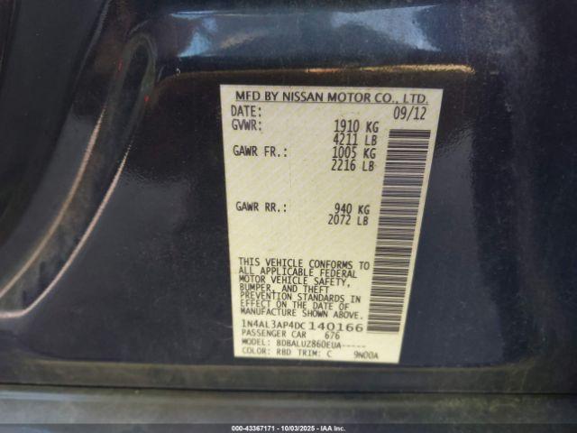 Nissan Altima 2.5 Sv Image 8