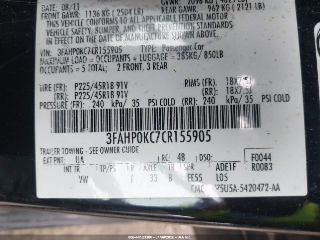 Ford Fusion Sport Image 5