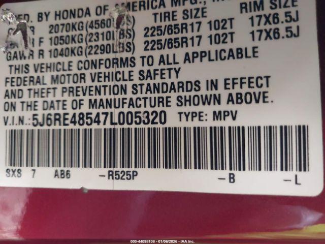 Honda CR-V Ex Image 12