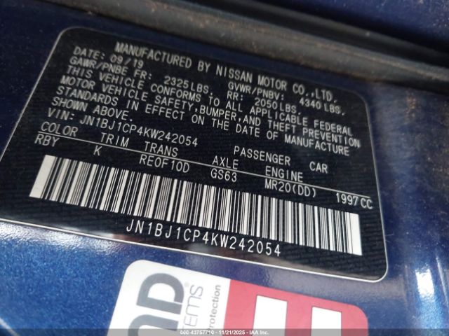 Nissan Rogue Sv Image 12