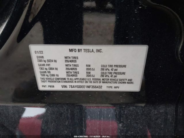 Tesla Model Y Long Range Dual Motor All-wheel Drive Image 7